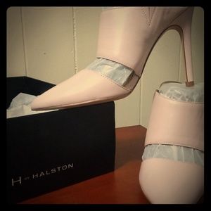 H By Halston sz 9 pink leather heel